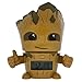 Produktbild BulbBotz Marvel 2021340 Guardians of the Galaxy 2 Groot Kinder-Wecker mit Nachtlicht und typischem Geräusch , braun/grün, Kunststoff , 14 cm hoch , LCD-Display , Junge/ Mädchen , offiziell