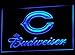 Produktbild Chicago Bears Budweiser Logo Neon LED Zeichen Werbung Neonschild Blau