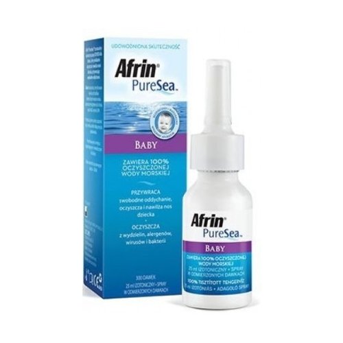 AFRIN® Pure Sea BABY Nasal Spray 20ml - Against Fluids, Allergens, Viruses and Bacteria