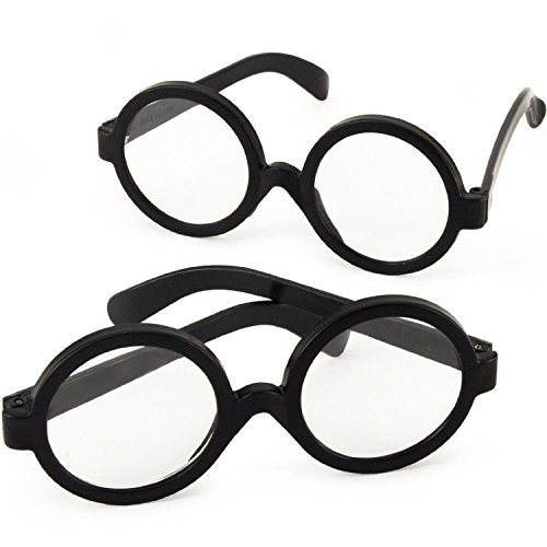 German Trendseller® - Zauber Brille Harry für Kinder ┃ NEU ┃ Wizzard ┃ Mitgebsel ┃ Kindergeburtstag ┃ Fasching