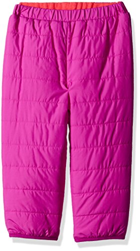 Columbia Baby Girls' Double Trouble Pant, Bright Plum/Punch Pink, 3-6 Months