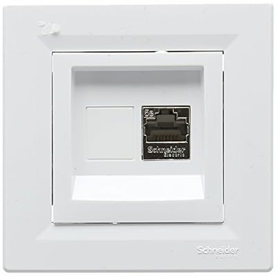 Schneider Electric SC5EPH5003121 Asfora Prise RJ45 encastrable complet