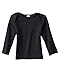 Bella Infant Long-Sleeve Baby Rib T-Shirt, Black, 3-6MOS