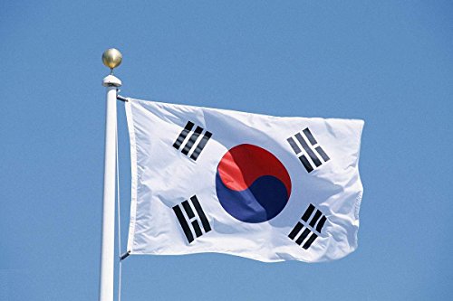 CDKJSouth Korea Flag 90 x 150 cm