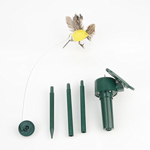 SAGUARO® Solar-Strom Flatternde Kolibri Solarkolibri Garten Rasen Dekoration Ornament Zufällig Farbe - 2