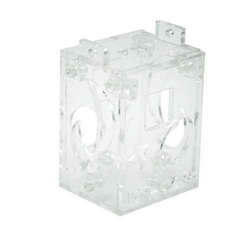 Deaktivieren Sie Acryl Vogelhäuschen Nahrungssuche System interaktives Spielzeug hängen Stil für Papagei Papageien Pet