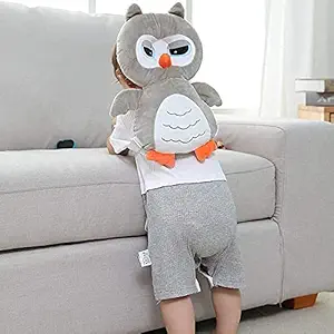 Frixen Baby Head Protector Cushion Plush Soft Toy Early Learning Toy Fall Protection Helmet Baby Head Protector Child Adjustable Shoulder Strap
