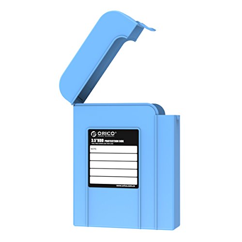 ORICO PHI-35 3.5 zoll Schutz Kasten/ Aufbewahrungstasche Festplatte Schutztasche für 3,5″ HDD SSD PATA/SATA (Blau) - 4