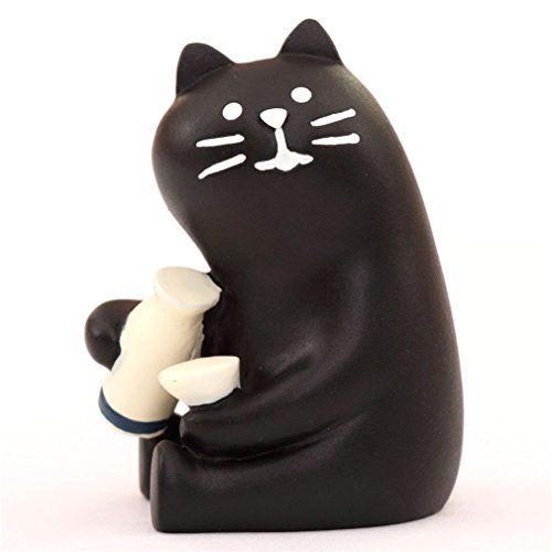 Preisvergleich Produktbild Katze mit Sake Figur Concombre Japan