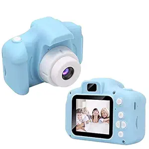 PRANAY Digital Camera, Recorder Camera 800W HD 2.0 Inch Screen Video Front Camera Child Camera for Kids (Blue)