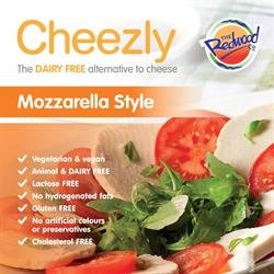 VBites - Redwood Mozzarella Style Cheezly 190 g x 1