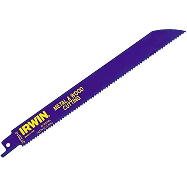Irwin 10504157 Sabre Saw Blades Metal and Wood Cutting (Pack of 5 