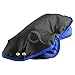 HAND WARMER MUFFS fits PRAM PUSHCHAIR BUGGY NEW WINTER handmuff gift! (black/blue)