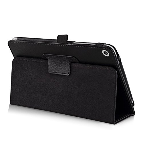 kwmobile Hülle für MediaPad T1 8.0 / Honor T1 – Tabletcover Slim Case Tablet Schutzhülle – Smart Cover Tabletcase Schwarz - 8