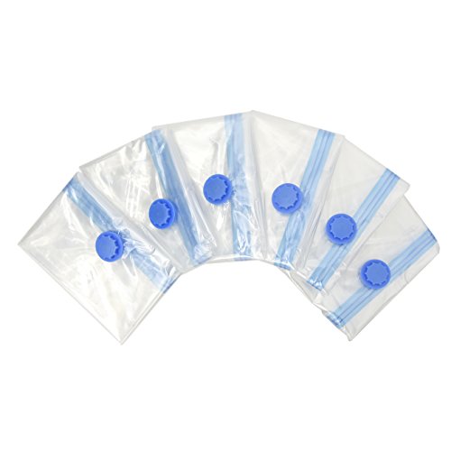 iLP 6 tlg. Set Aufbewahrungsbeutel Vakuum-Beutel 80 x 60 cm für Kleidung, Garderobe und Textil