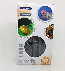 ARK AQUATICS? X-Lava | 100% Natural Filter Media | for Fresh Water & Salt Water Aq
