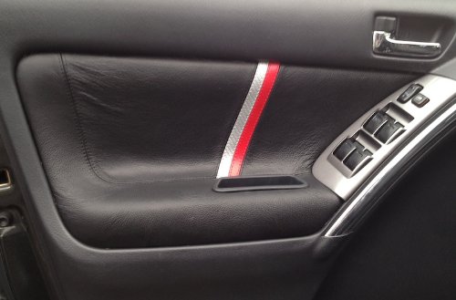 Toyota Matrix 2003-08 door insert covers - front FREE SHIPPING by RedlineGoods