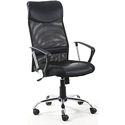 Venta-Stock Sillón de Oficina Campus Respaldo Rejilla, Color Negro