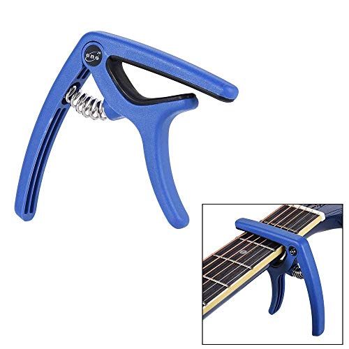 Cejilla universal TP MILLENIUM ENO EGC3 BL azul para guitarra electrica, acustica y clásica