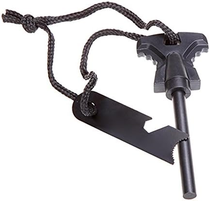 yipinco7285 Outdoor Camping Survival Magnesium Flint Scraper Stone Fire Starter Lighter Kit