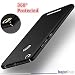WOW Imagine(TM) All Sides Protection "360 Degree" Sleek Rubberised Matte Hard Case Back Cover For XIAOMI MI REDMI 3S PRIME - Pitch Black RS.249.00