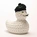Produktbild Duckshop I Badeente I Quietscheente I Rubba Duck - Duck T - Golf I aufrecht schwimmmend I L: 12 cm