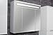 Produktbild Fackelmann LED Spiegelschrank 80 cm weiß matt Bad Programm: Kara White