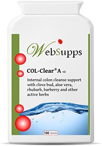 COL-Clear A - herbal colon cleanser (100 vege capsules)