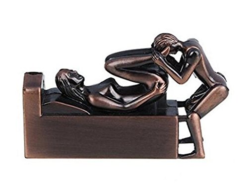 Kreatives reizvolles windundurchlässiges nachfüllbares Feuerzeug mit Ton (A) - 3