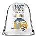 Produktbild Integrity merchant Not All Those Who Wander Are Lost 3D Print Drawstring Backpack Rucksack Shoulder Bags Gym Bag for Adult 16.9"X14"