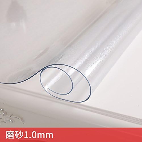 Soft Glass Pvc Waterproof And Oil Proof Cloth Ironing Mat Disposable Plastic Transparent Tablecloth,Matte 1,Customized Price Change