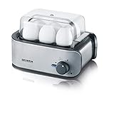 Sichere Handhabung ohne Verbrennen durch Wasserdampf: Hochwertiges Edelstahl-Gehäuse, Seitlicher Deckelgriff ausserhalb der Dampfzone, Ein-/Aus-Schalter mit LED-Kontrollleuchte