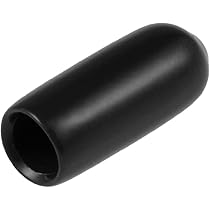 Goma Extremo Tapas, 240uds Redondo Tornillo Rosca Protector 1,8mm Diámetro Perno Tapa Cubierta Agujero Tapones
