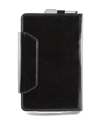 Navitech Leder Case / Cover passt mit oder ohne Docking Keyboard mit verstellbarem Stand für das Acer Aspire Switch 10e - 5