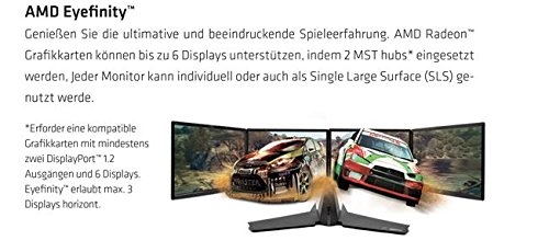 Club 3D Multi Stream Transport (MST)Hub DisplayPort 1.2 (1x DisplayPort auf 2x DisplayPort) + 1 Mini DisplayPort auf DisplayPort Adapter - 3