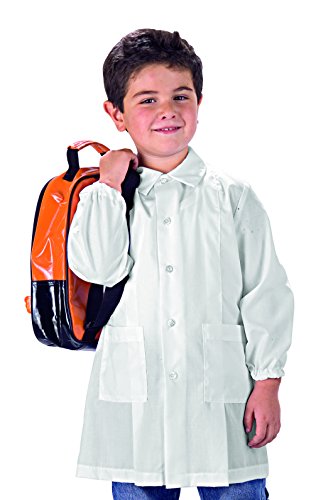 GREMBIULE SCUOLA BAMBINA PRINCIPESSE DISNEY blu//bianco SUN CITY con tasche 6068