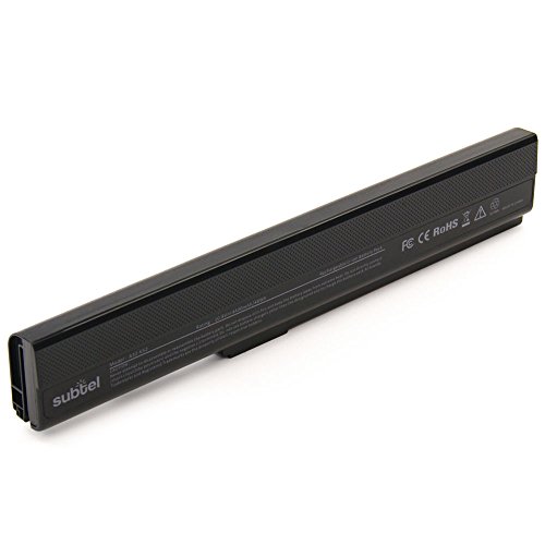 subtel® Akku für Asus X52J A52J K52J K53F A40D A40J A42J A42D A52D A52J B53 K42D K42J K52D K52J K62 N82J P42 P52 Pro5i Pro5K Pro67 Pro8E Pro8F X42D X42J X5i X5K X67 X8E X8F series – 4400mAh Ersatzakku ASUS A31-K52 A32-K52 A32-N82 A41-K52 A42-B53 A42-K52 A42-N82 - 2