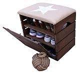 zapatero rustico ikea ✅ LISTO PARA USAR - MODULABLE ★ Cuando le quites el embalaje estará listo para colocar y utilizar donde quieras. Se combina perfectamente con los muebles sugeridos en las fotos, como el Mueble Zapatero Auxiliar B06W5H7JW4. Bola de cuerda no Incluida.