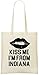 Produktbild Küss mich, ich komme aus Indiana - Kiss Me I'm From Indiana Custom Printed Shopping Grocery Tote Bag 100% Soft Cotton Eco-Friendly & Stylish Handbag For Everyday Use Custom Shoulder Bags
