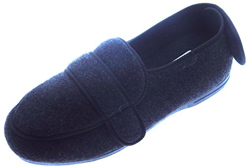 Preisvergleich Produktbild Coolers , Herren Hausschuhe, Schwarz - Charcoal - Größe: 10 UK