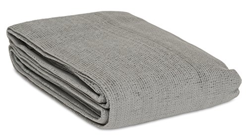 Windhager Balkonblende Sylt, 0,9 x 5 m, uni, grau