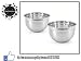 King International Stainless Steel Silver Elegent Bowl Deep German Bowl Set of 2 Pcs RS.879.00