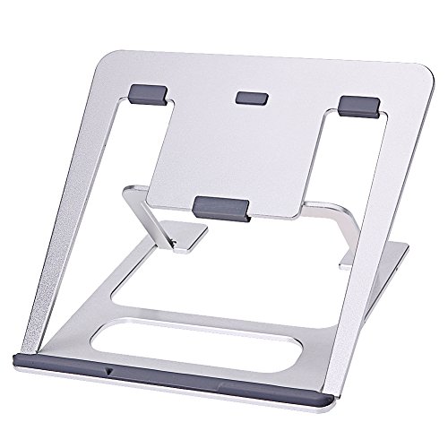Preisvergleich Produktbild Laptop Aluminium Ständer, beweglicher faltbarer Notebook Kühler Tischhalterung für 11 "-14" MacBook