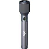 Bix Flashlight BX2143FL 24W LED, Max. Rechargeable Camping with 1100 Lumens Brightness and Range of Up to 950 Meters and Zoom
