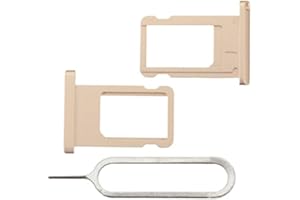BisLinks® For iPad Air 2 iPad 6 2018 Metal Sim Card Tray Holder Slot Gold + Ejector Pin 6th Gen