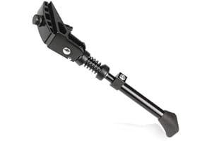 XLC Unisex - Adult Side Stand 2502610800 Side Stand, Black, 12-20 Inches