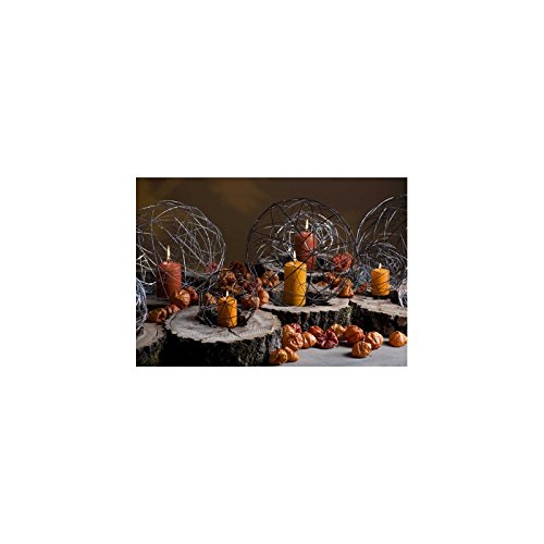 Drahtbälle Set 10-tlg. weiß (Klarsichtbox 1000 ml), Drahtkugeln weiß, Tischdeko, Deko für Hochzeit, Tischdekoration, Tischdeko - 8