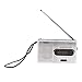 Produktbild H HILABEE Tragbares Pocket Mini Radio, BC R21 FM/AM, Betrieben Von 2 AA Batterien Mit Kopfhöreranschluss, Port Radio. Entwickelt Für Leben Und Komfort (Splitt