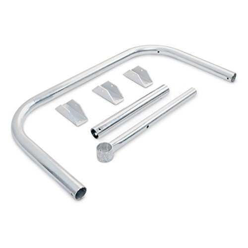 Relaxdays Parkplatzsperre manuell mit Schloss und Leuchtmarkierung, 10017409 - 5