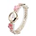 Produktbild Mode Neue Uhren,Janly Frauen Männer Schöne Mode einfache Uhr Frauen mechanische Gang Uhr Quarz Armbanduhr Luxus Marke Ultra-dünne Armbanduhr Business-Uhren (Rosa)